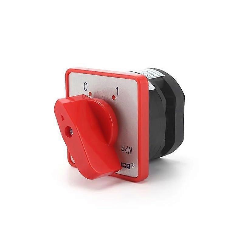 HZ5D-20/4 L01 20A AC380V Rotary Cam Transfer Switch 2 Position 1 Phase Double Pole for Electrical Applications