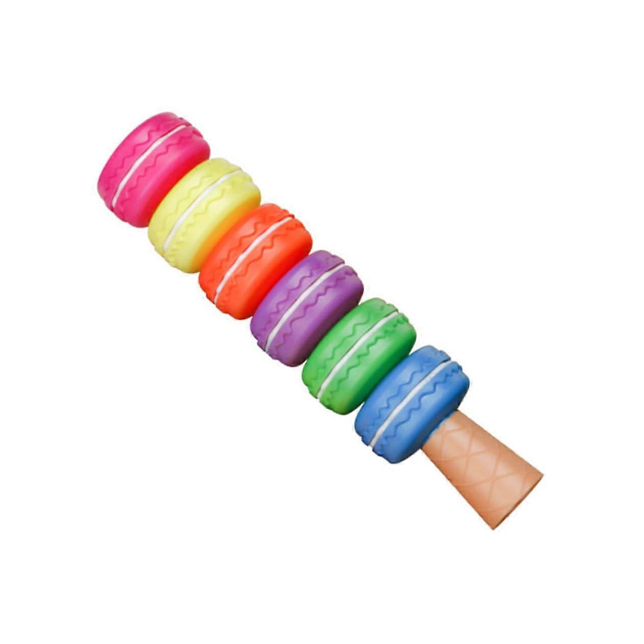 1 Piece Colorful Cartoon Macaron Highlighter for Watercolor Markers for School and Creative Projects Drawings and Notes Random