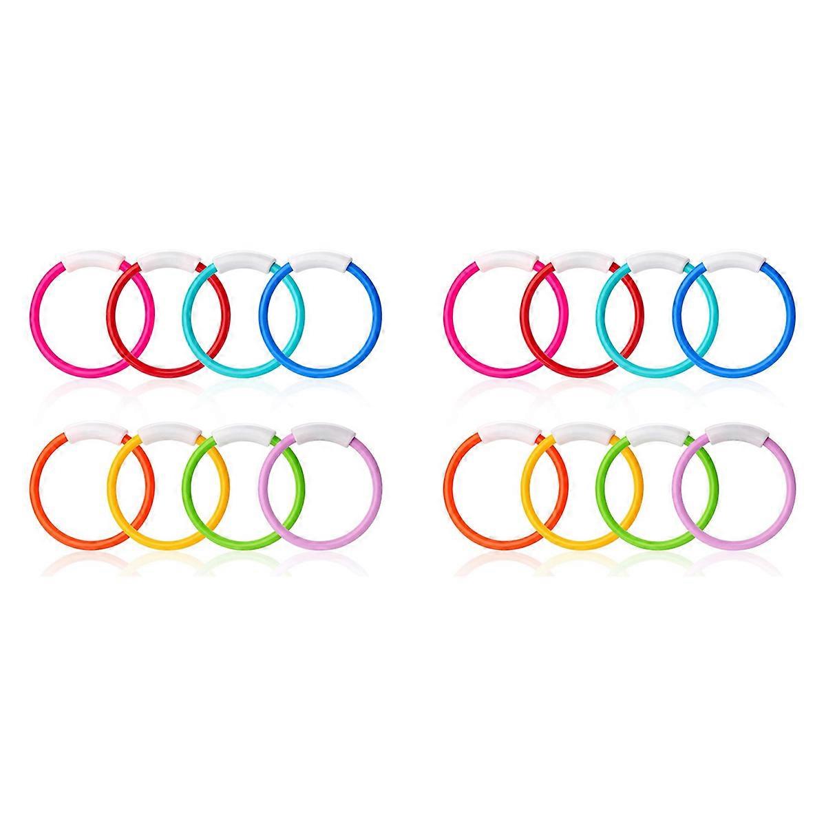 8PCS Pool Toys, Pool Rings for Kids, Underwater Training