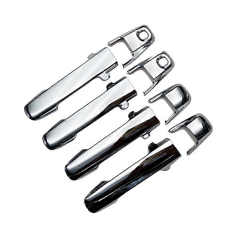 Car Outer Door Handle Cover Trim For Suzuki Hustler MR52S MR92S Hybrid X Turbo Mazda Flair Crossover 2020~2024 Car Trim Set Tool