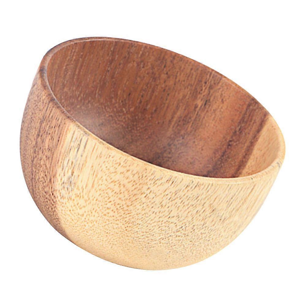 Small Wood Bowl Traditional Japanese Style For Round Shape 1Pcs