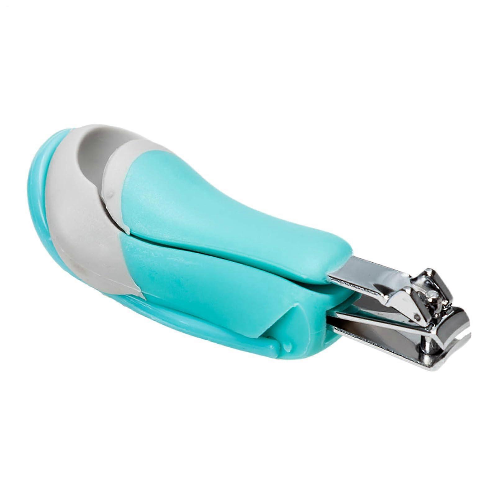 Magnifying Nail Scissors for Fingernails and Toenails, Precision Stainless Steel Nail Clipper – Green