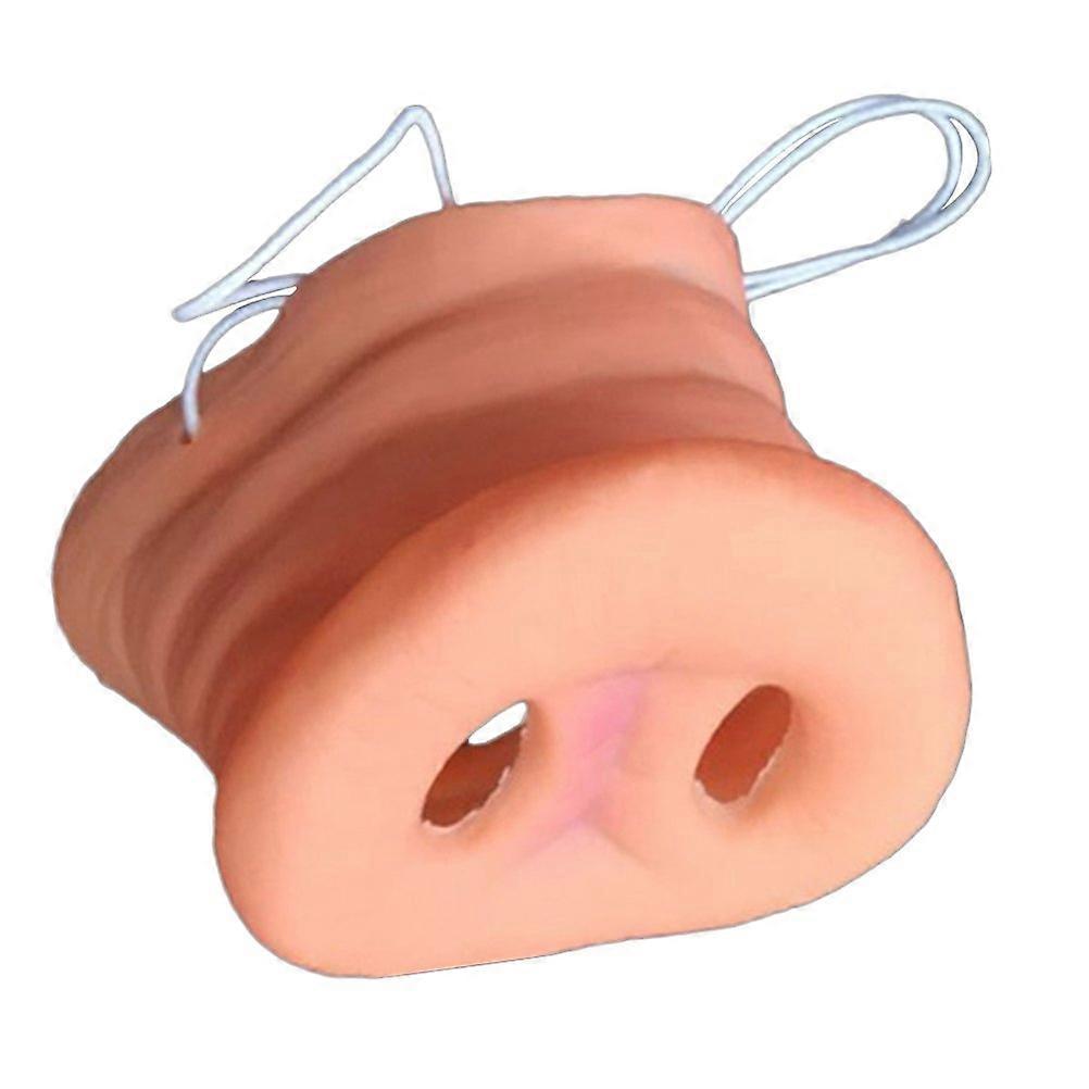Pig Nose Mask with Elastic Band, Interesting Animal Mask for Party, Set of 2
