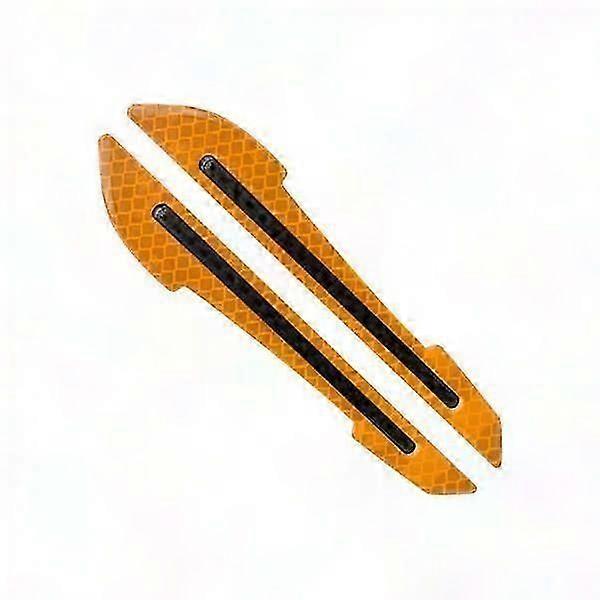 2-Pack 3D Reflective Safety Stickers for Trucks