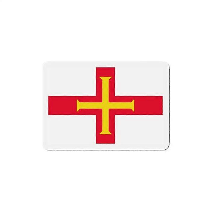 Magnet Flag Guernsey - Multicolored - 8 cm - 50 pieces - Synthetic resin - Mixed