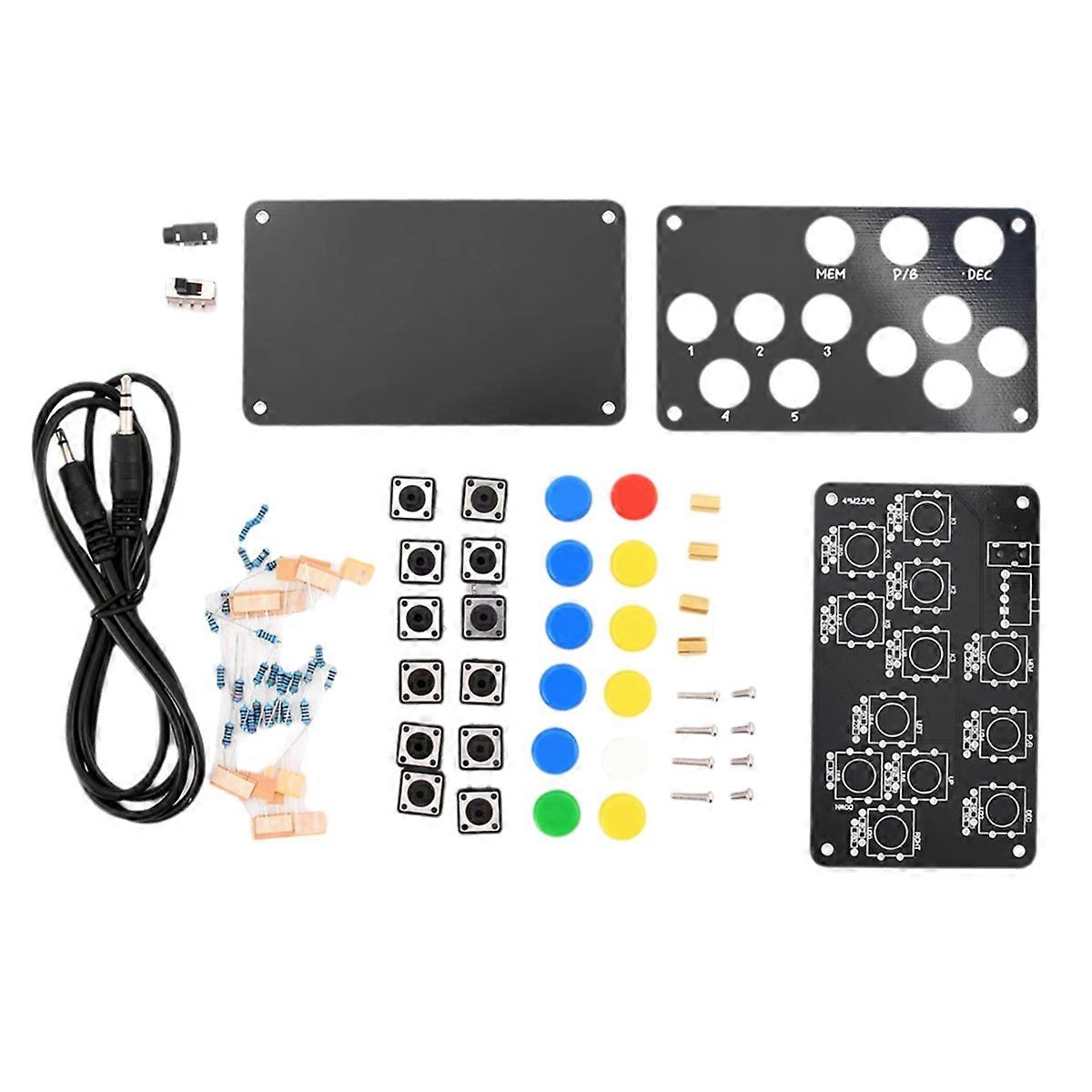 Remote Control Keyboard for Two Way Radio Accessories DIY Kit