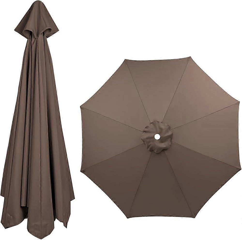 Replacement Canopy for 8 Rib Market Patio Umbrella, UV Protection Fabric, 270 cm/106.3 inches, Color Option 2