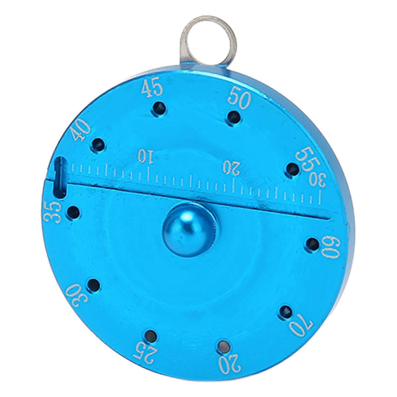 Dental Gutta Percha Point Cutter Ruler Aluminum Alloy Round Measure Cutting Scale for Dental Laboratory