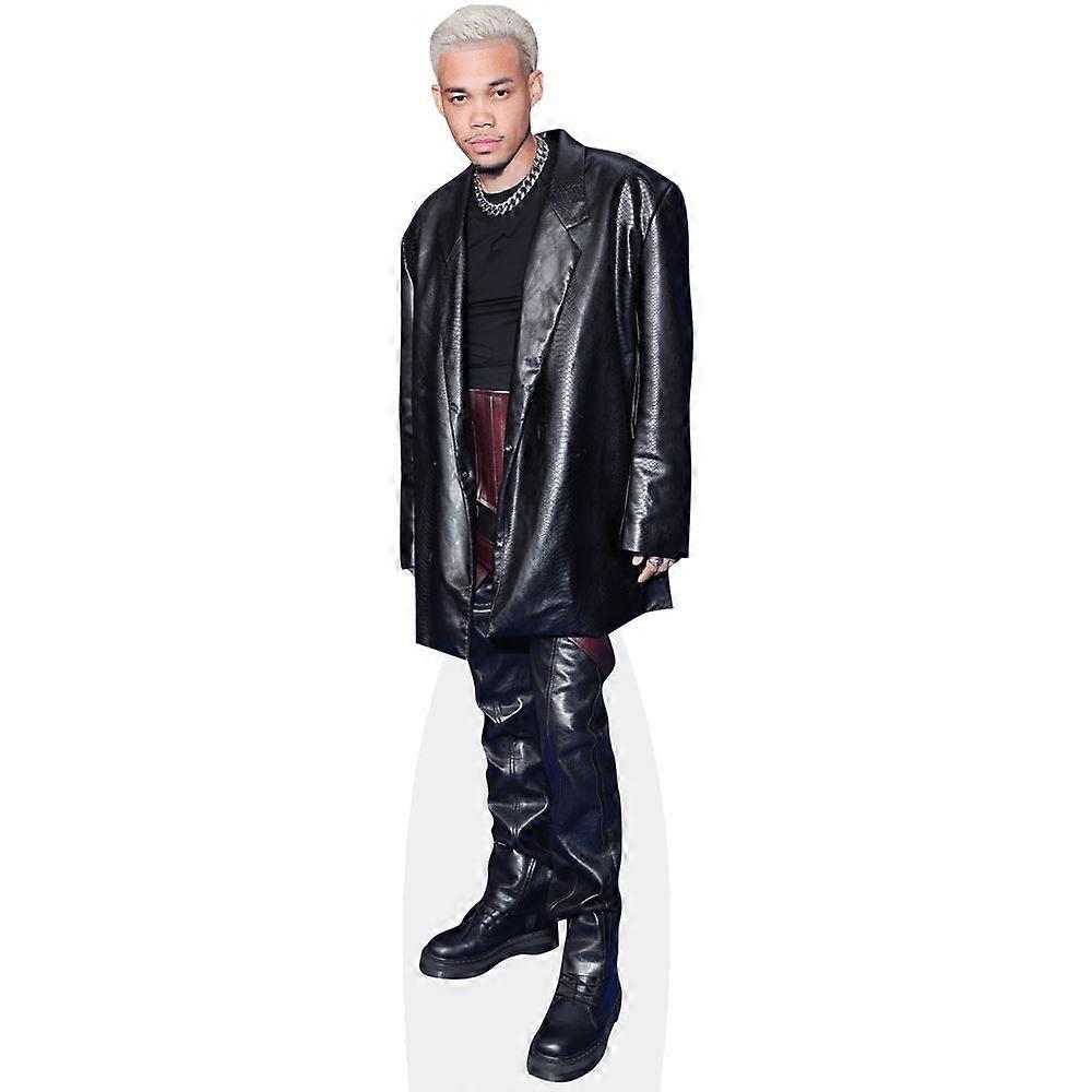 Roshon Fegan (Leather Jacket) Cardboard Cutout (lifesize OR mini size). Standee. Stand Up.