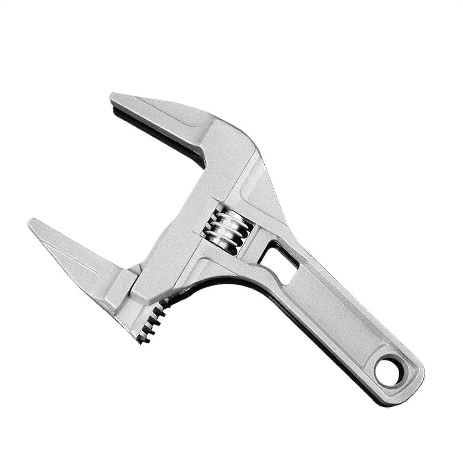 Adjustable Wrenches Monkey Wrench | Heavy Duty Multifunctional Adjustable Plumbing Wrench with Wide Jaw and Large Opening