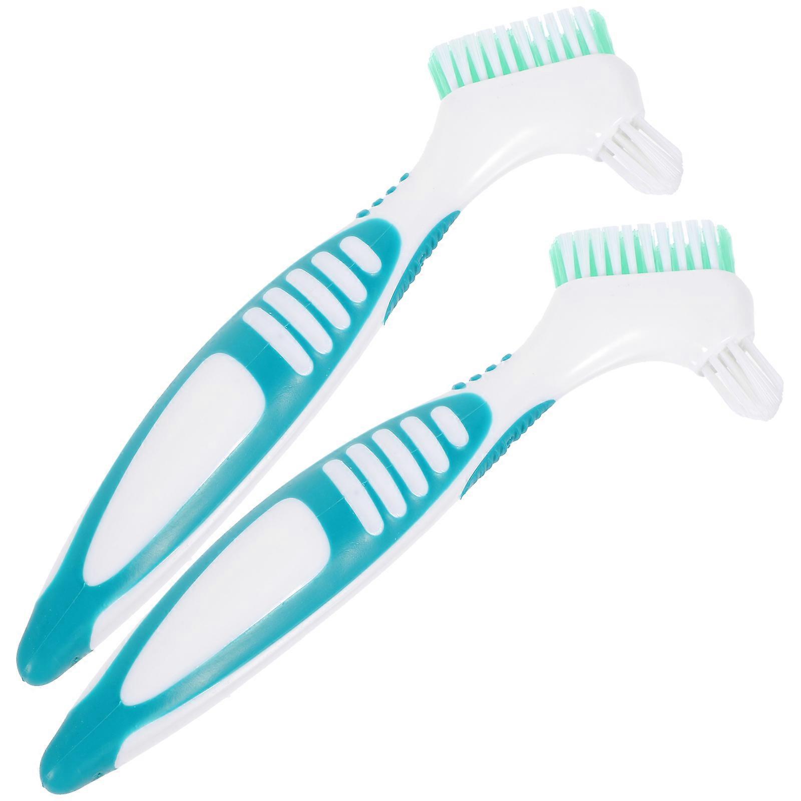Aquatic Turtle Cleaning Brush for Shell Mud Clean Pet Supplies with Ergonomic Handle 2pcs