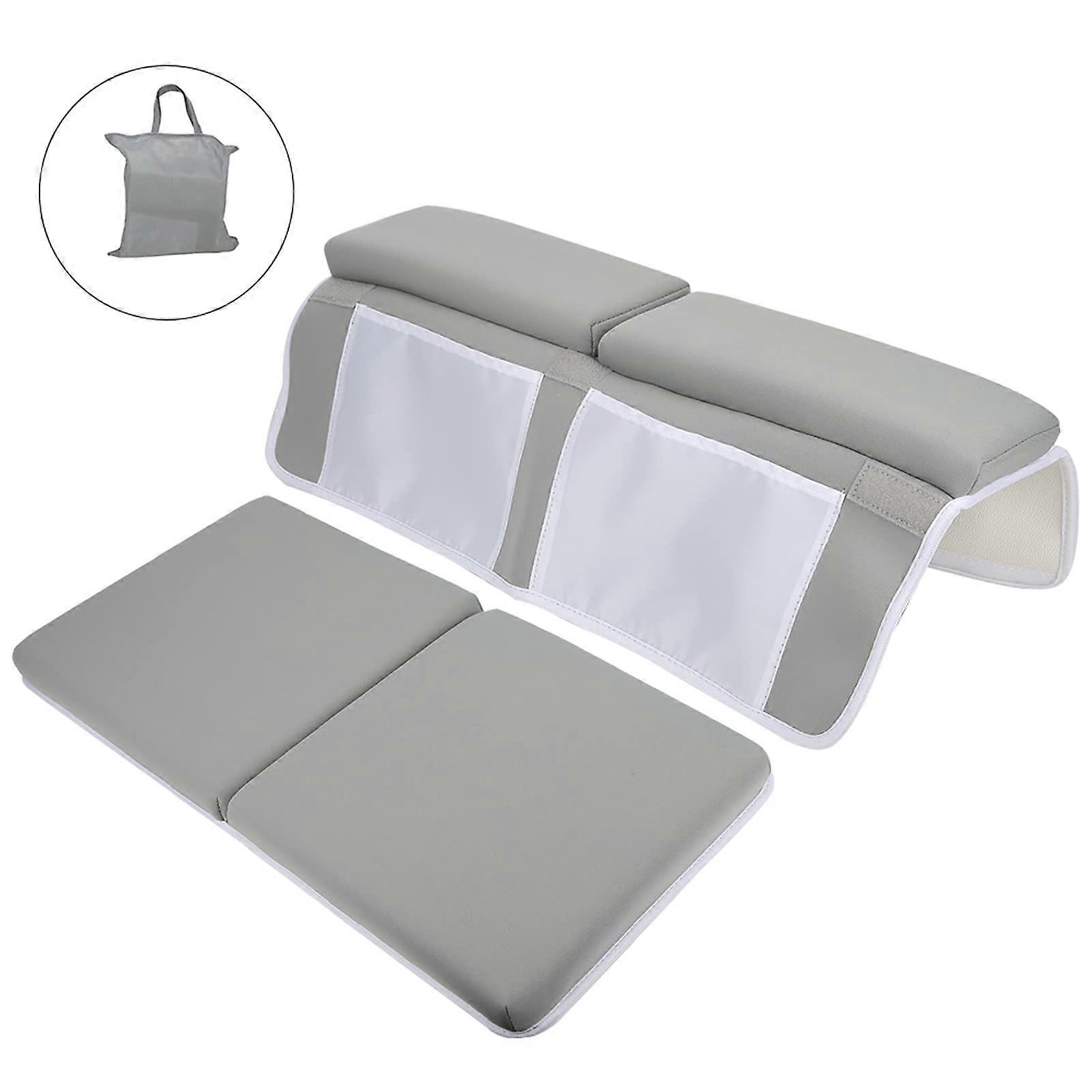 Bath Kneeler, Bathroom Pillow, Neoprene Bath Kneeler, Shower Kneeler for Field, Park, Mountains, Cold Insulation and Moisture Resistance, Grey