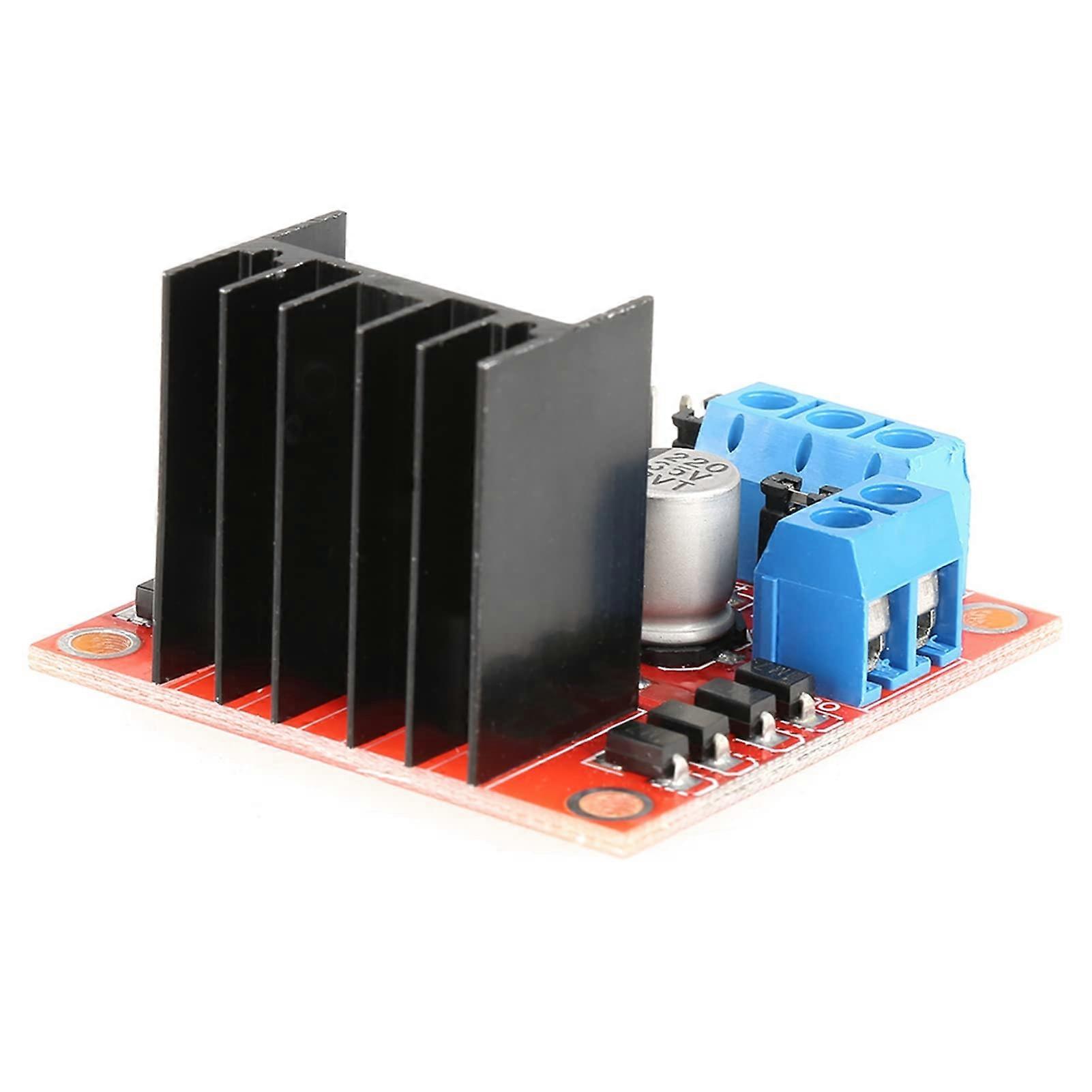 Strong Driving Poor L298N Motor Driver for Stepper Motor Smart Car Robot with Two Channel H Bridge Drive 535V 2A