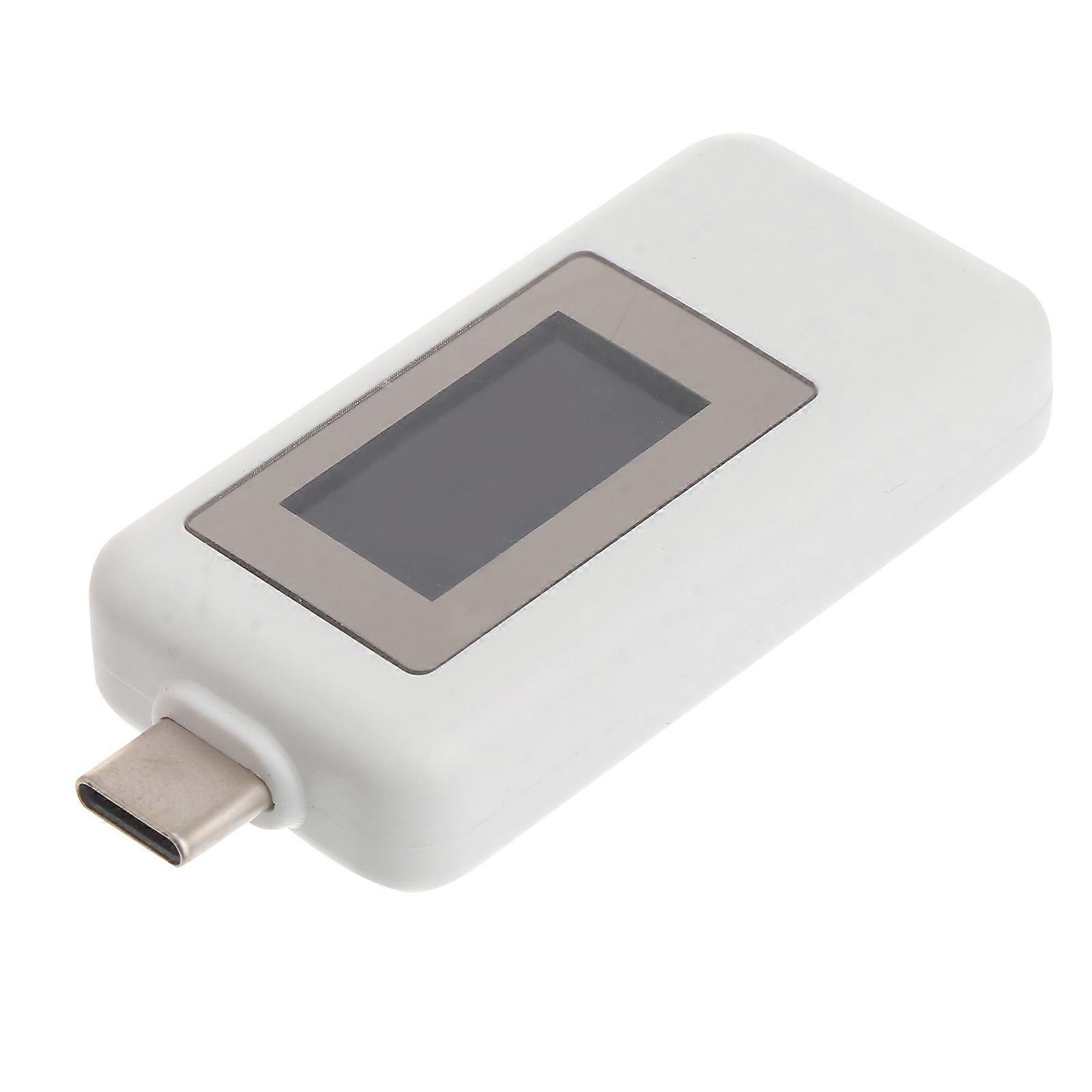 USB Type C Tester Voltmeter Power Charging Monitor with Digital Screen for 1 Set