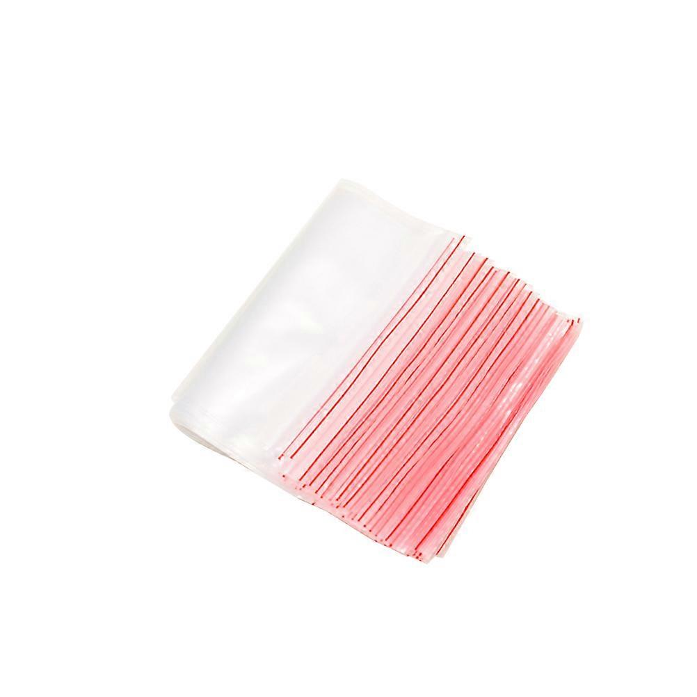 Transparent Reclosable Storage Bags for Organizing Small Items at Home or Office 7x10cm