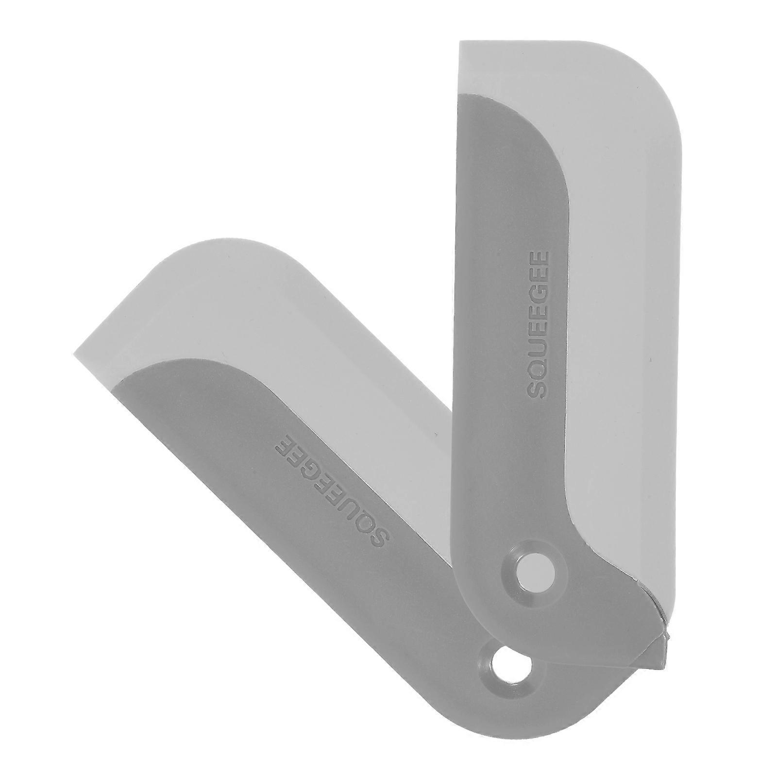 Small squeegee for Shower Glass Door with Ergonomic Design and Comfortable Grip for Home Use 2 Pieces