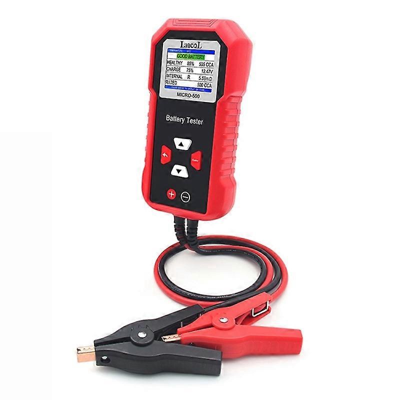 LANCOL Micro 500 Auto Batterij Tester 12V Lithium Batterij Test Digitale Lood Zure Batterij Analysator