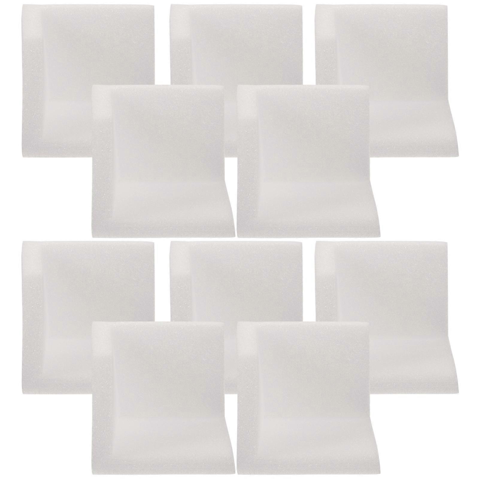 White Table Corner Guards for Home Use Crafted from Expanded Polyethylene Protection