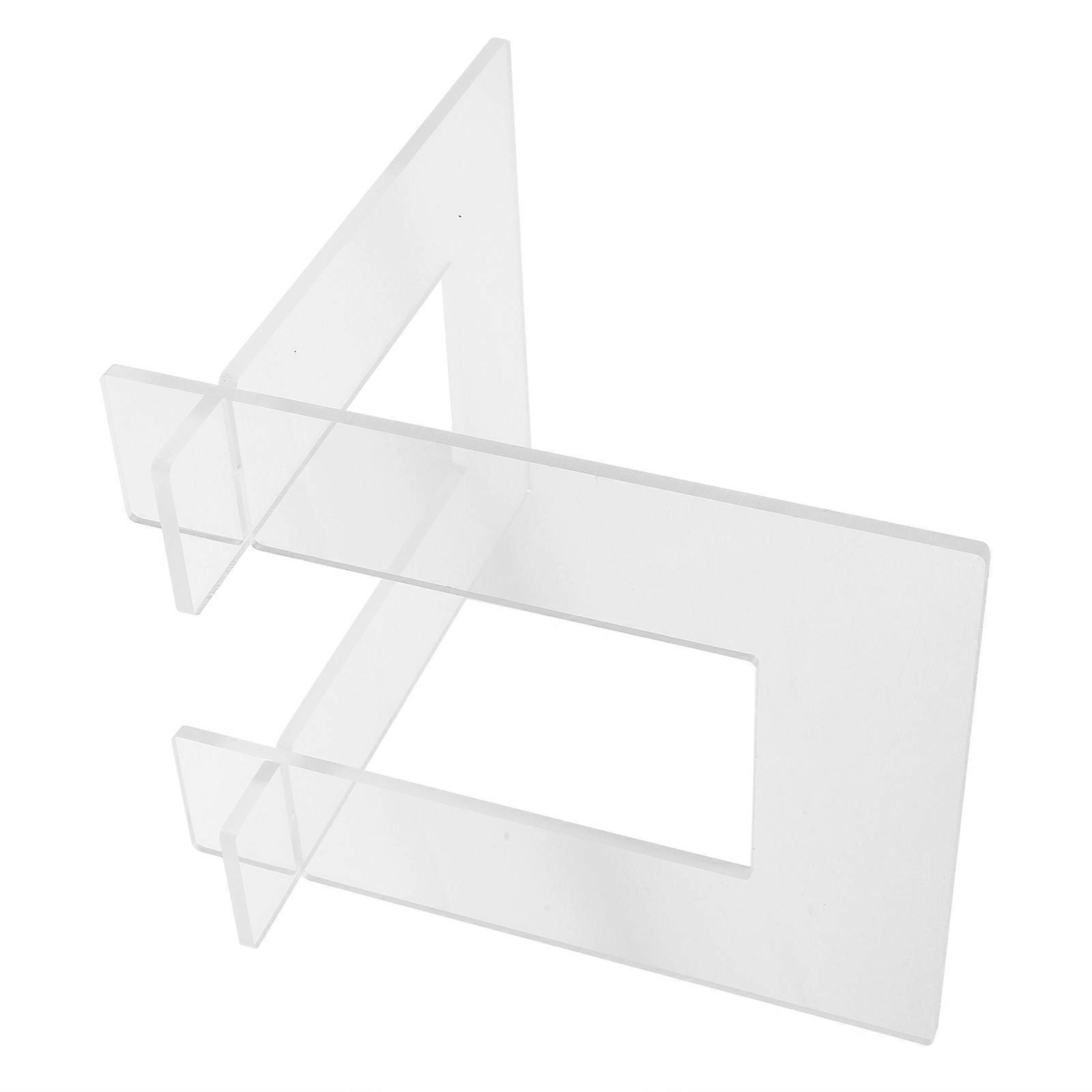 Portable Transparent Acrylic Bike Stand for Balance Bikes and Scooters – Lightweight, Sturdy Support with Easy Installation