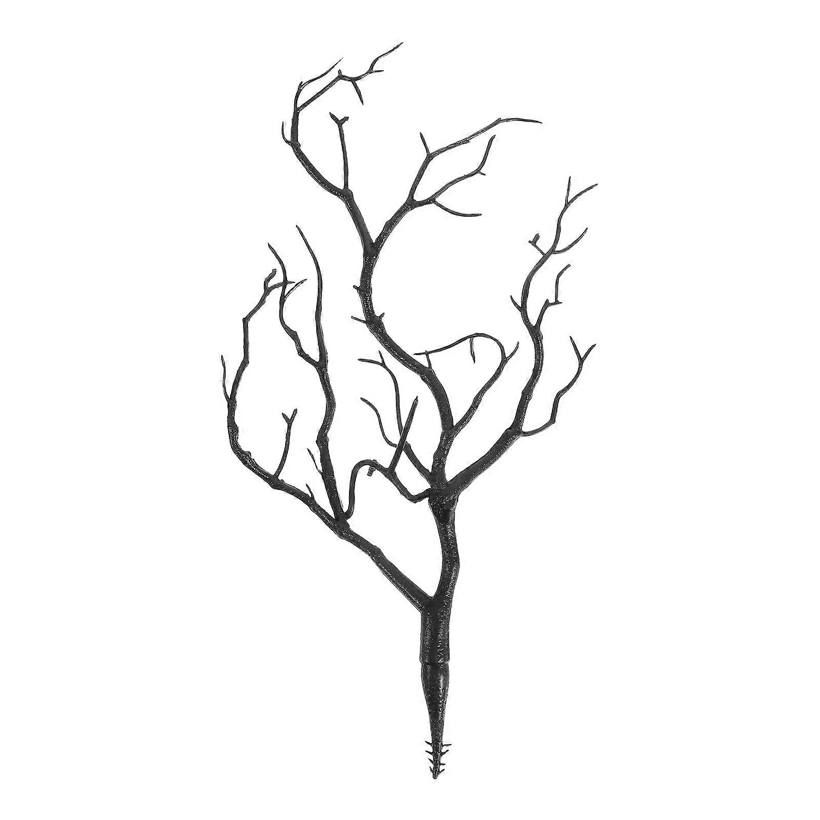 Decorative Artificial Dried Plastic Twig Branches For Balcony 35.00X15.00X6.00cm 1Pcs