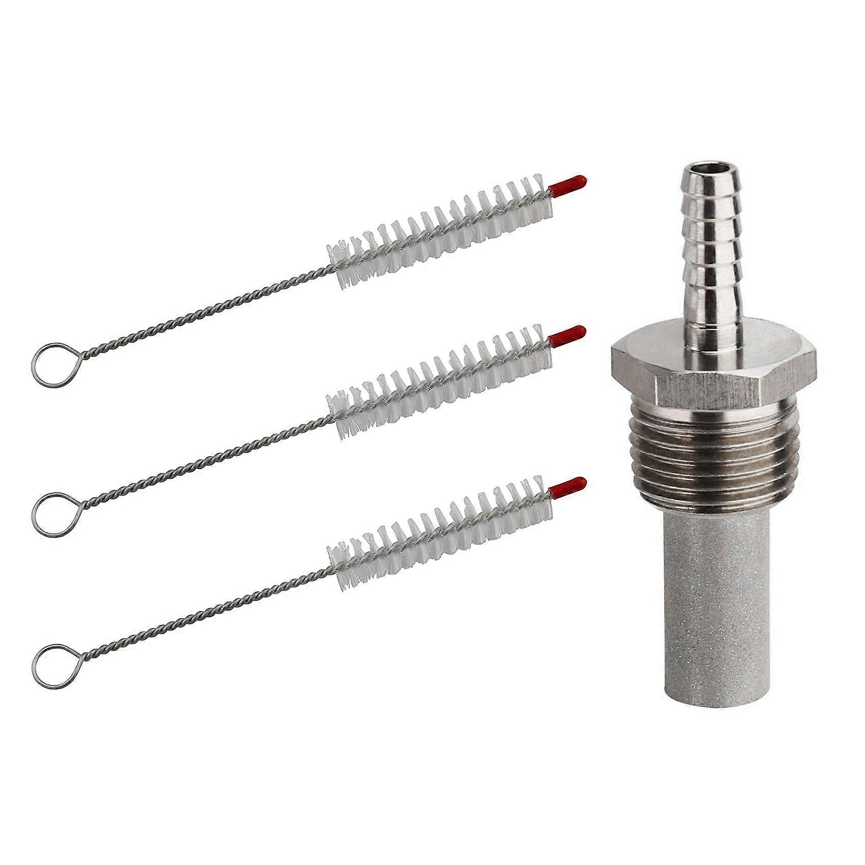 Beer Hardware Cleaning Brush 5Pcs/Lot with Home Brewing Inline Oxygenation Diffusion Stone