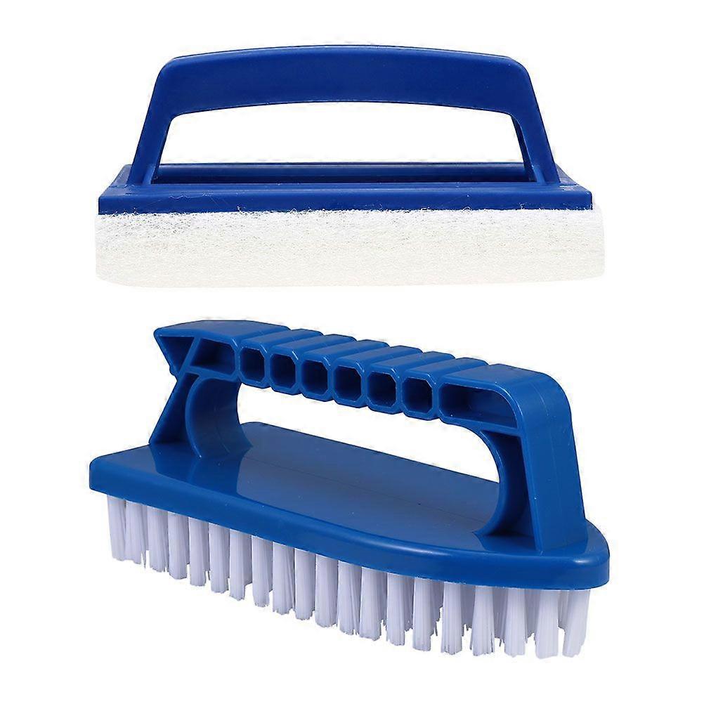 2pcs Swimming Pool Clean Brush Pool Cleaning Brush Tool Practical Cleaning Brush