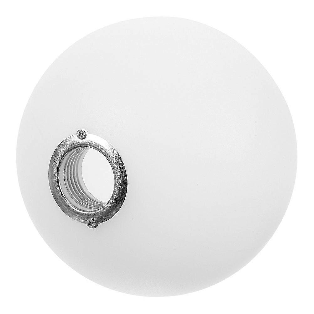 Milky White Plastic Globe Lampshade Replacement for Ceiling Fixtures – Easy Installation, Antidrop Protection, Compatible with Modern Interiors