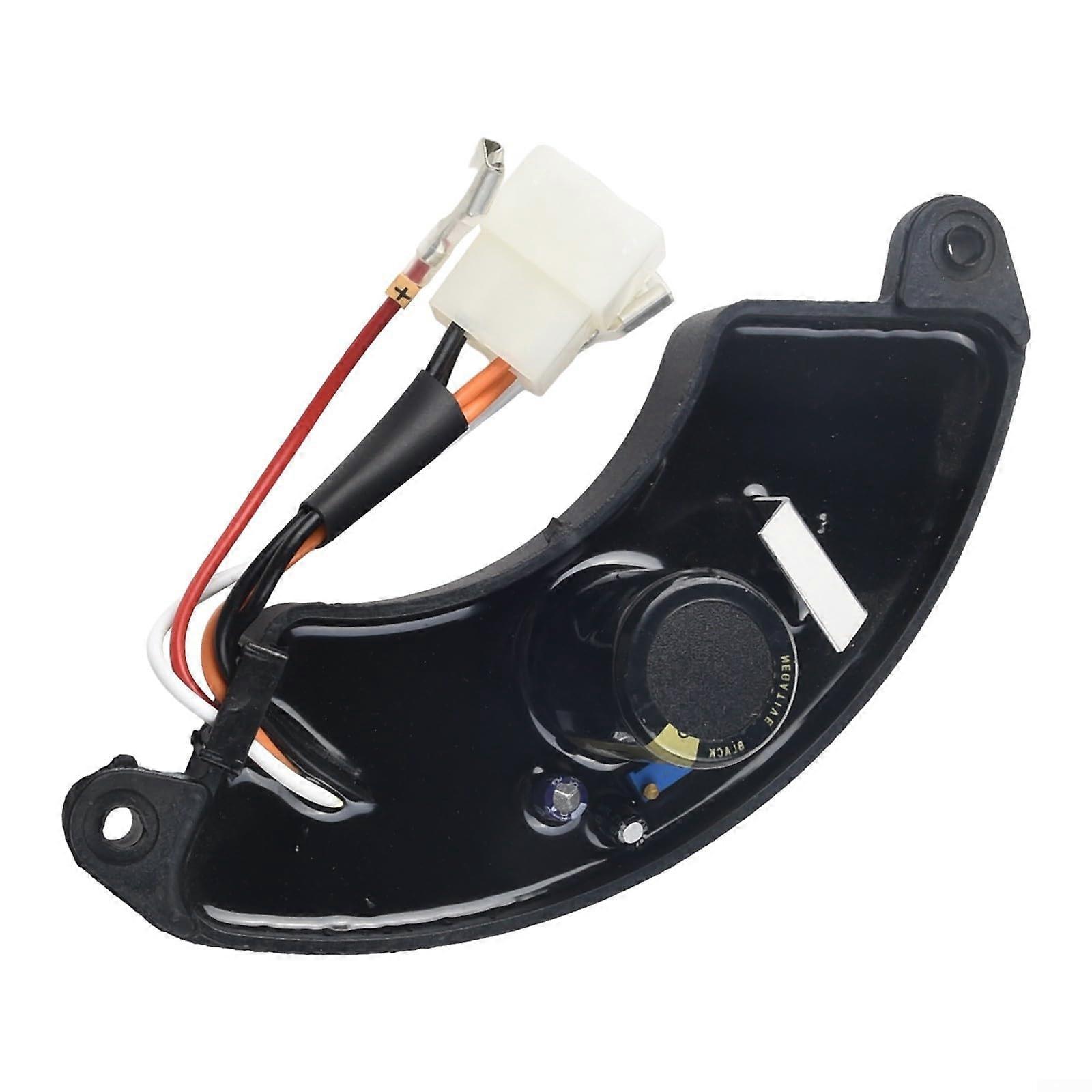 AVR Automatic Voltage Regulator for 6KW 7.5KW 8KW Generators, 8000W, Single-Phase, Black, Reliable Power Stabilizer