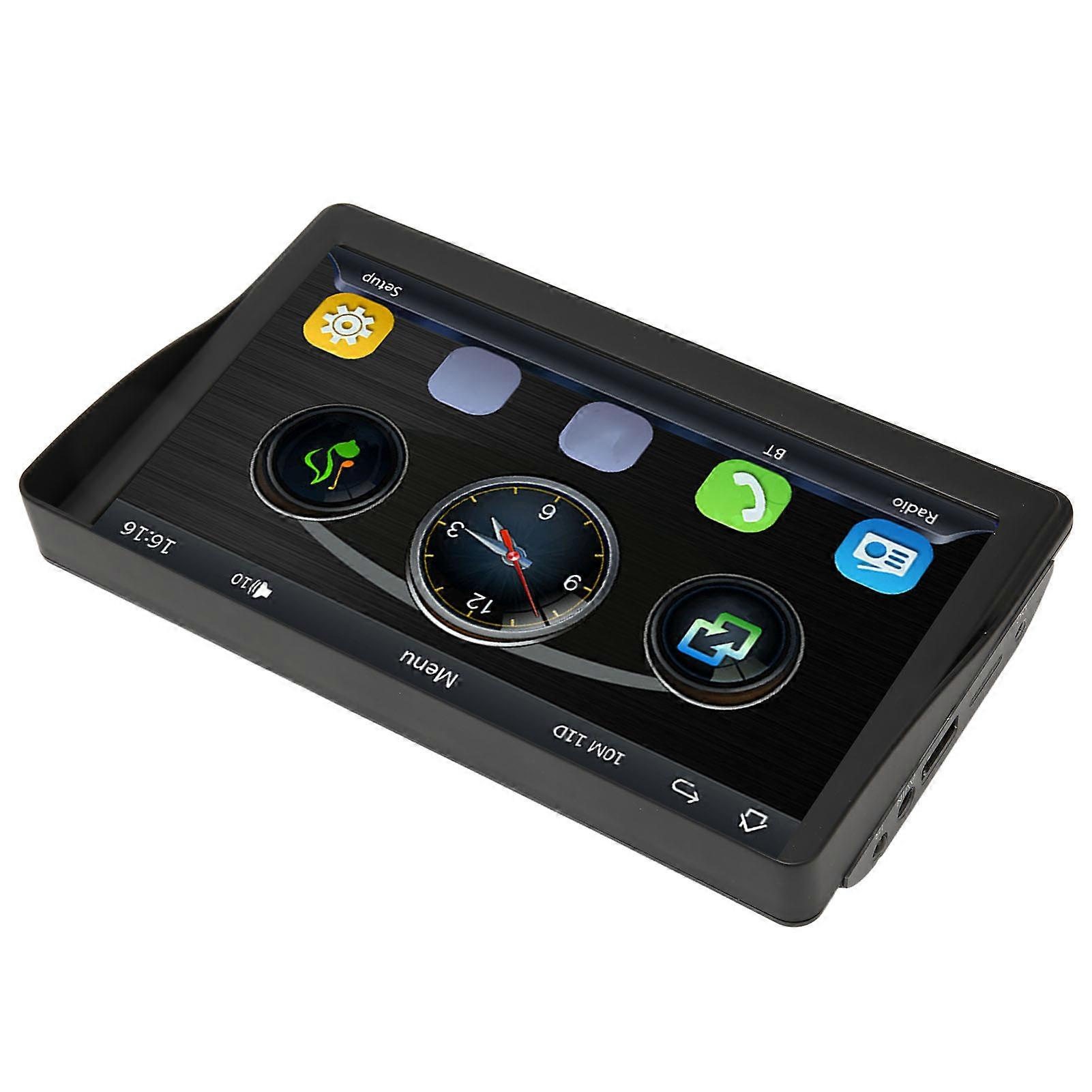 Car MP5 Player 7 Inch Touch Screen Multimedia Player Multifunctional Car Stereo with Sun Visor LED Reverse Camera 