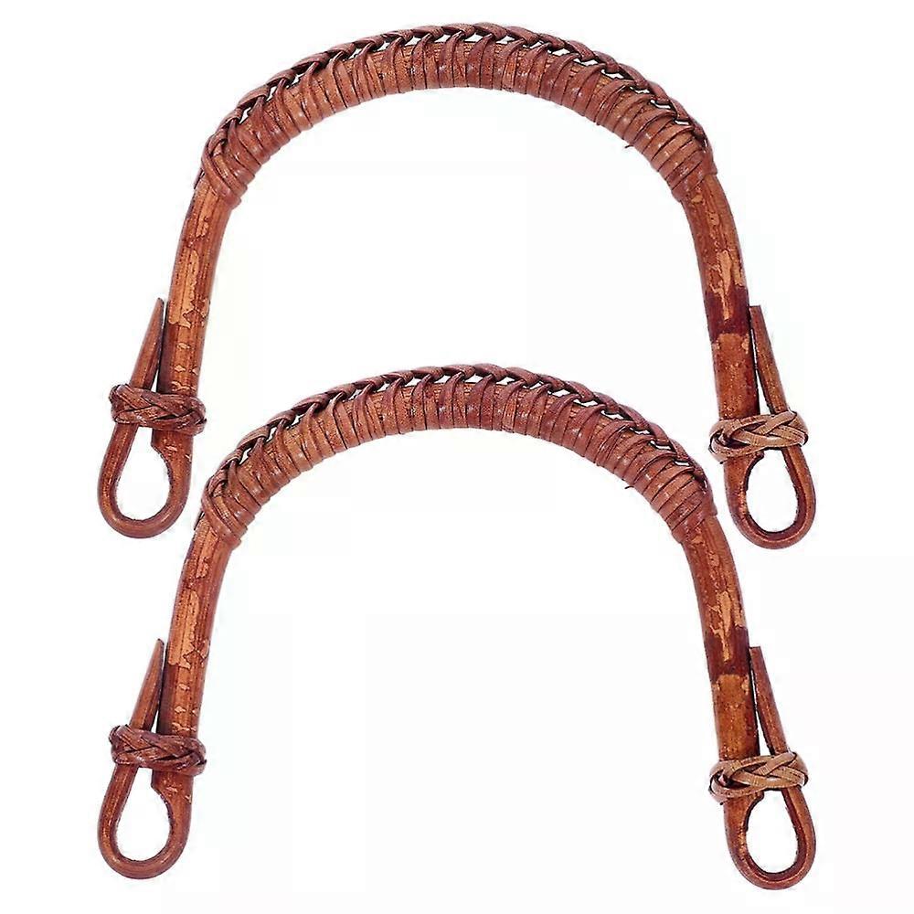 Teapot Handle Accessories, 2 Pcs Rattan U-shape Kettle Replacement Grip
