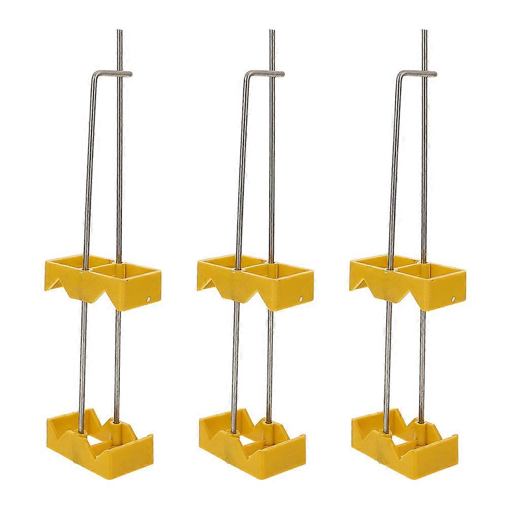 3Pcs Eyeglass Dyeing Tools Bracket Frame Lens Tinting Holder Plastic Racks