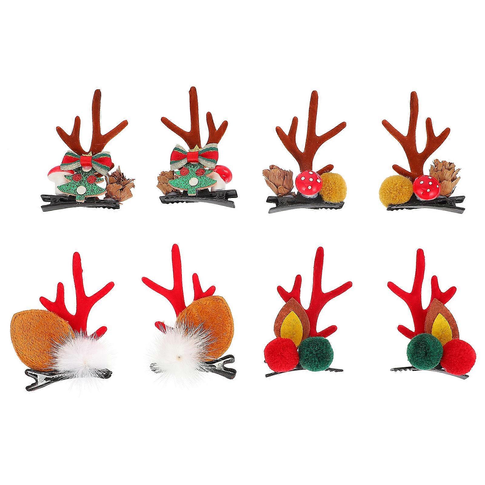 Christmas Barrettes, Stylish Additions to Your Outfit, Designed for Longevity