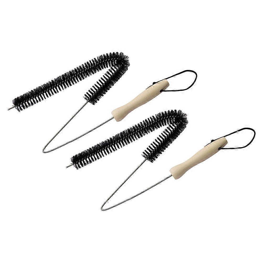 Brosse flexible 2Pcs Brosse de nettoyage de l’évent de la sécheuse pour réfrigérateurs et sèche-linge Outil d’élimination des peluches