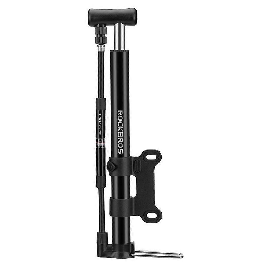 TKdaddy ROCKBROS MTB Rower szosowy 120PSI Przenośna mini pompka Presta Schrader Inflator zaworu z manometrem