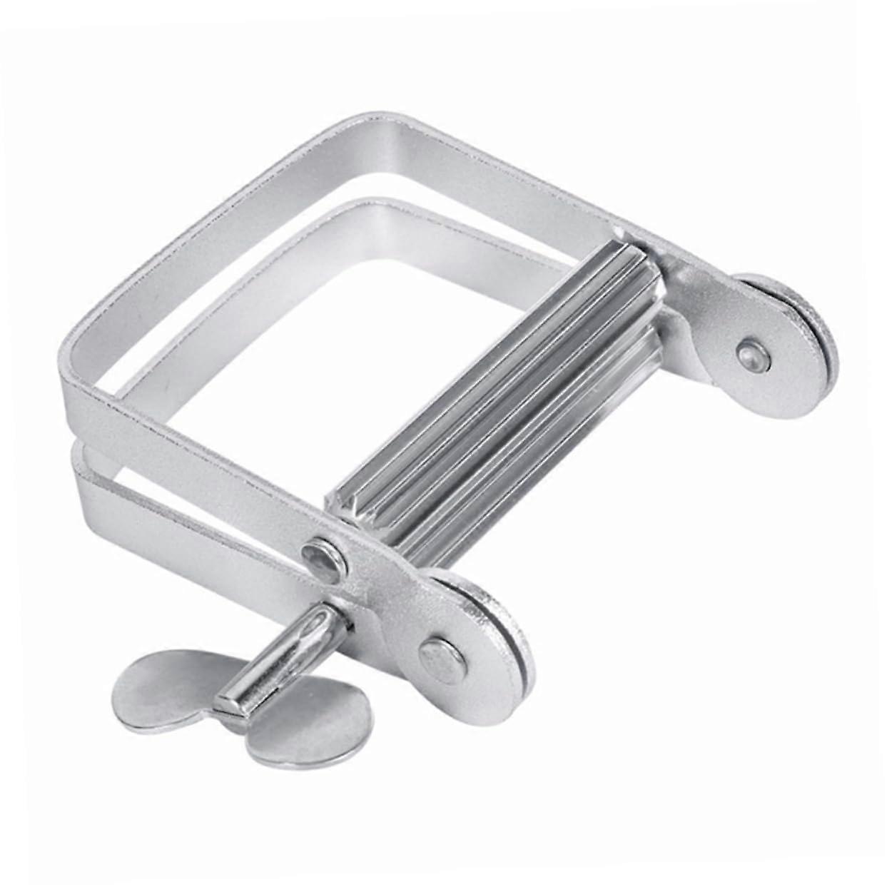 Toothpaste Squeezer Manual Squeeze Tool for Hair Dye Cream and Toothpaste Practical Tube Squeezer for Bathroom and Silver
