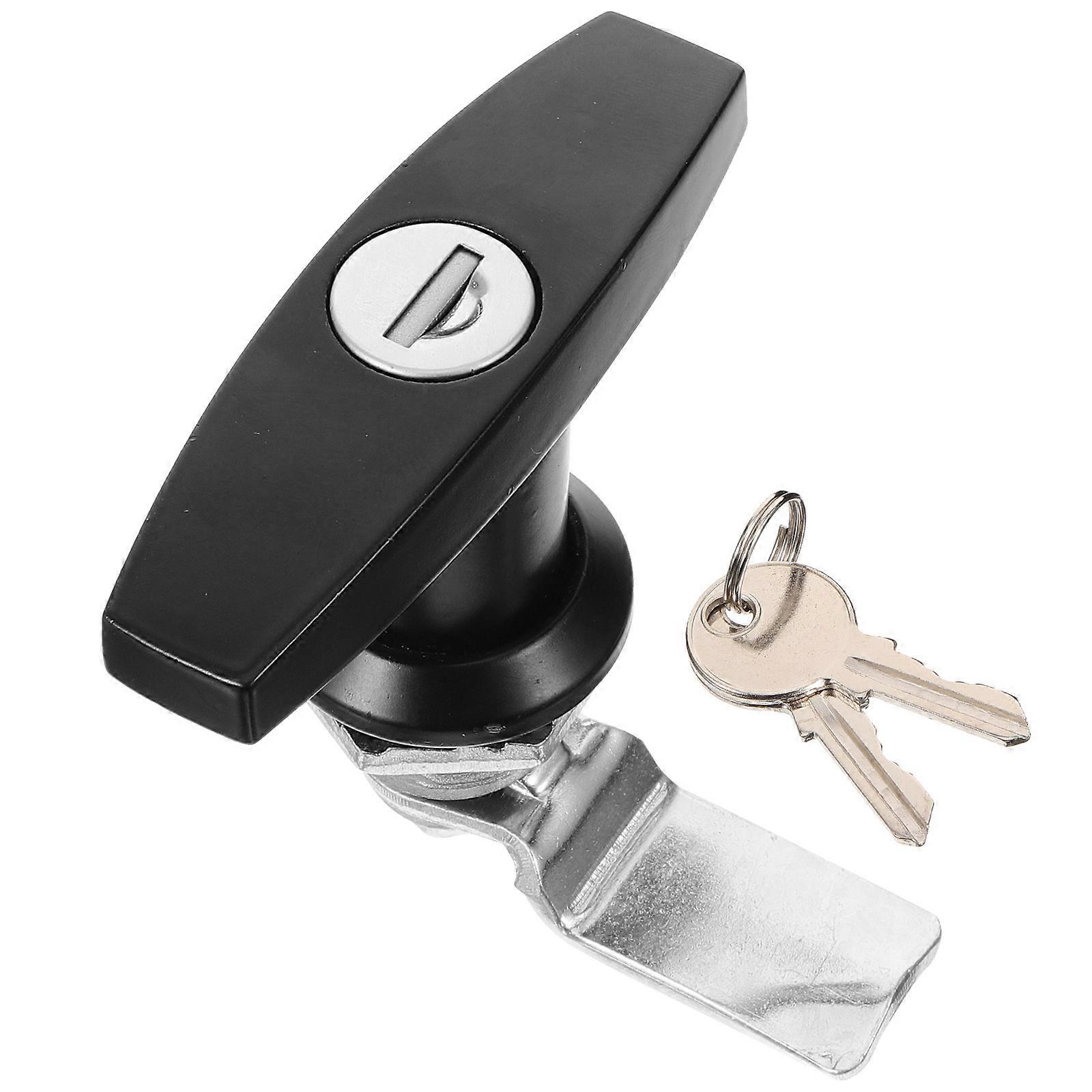 Zinc Alloy Cabinet Door Lock T-Handle Design For Various Applications 1 Set