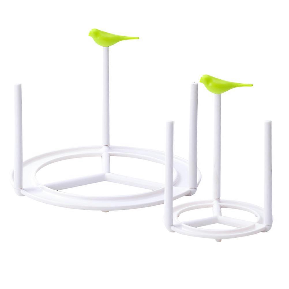 2pcs Kitchen Dish Bowl Plate Drying Rack and Tableware Holder