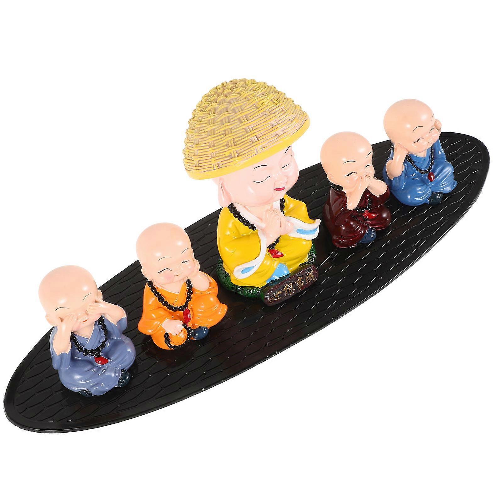 Figurine Bobble Head Car Dashboard Ornament for Decoration Made of Durable Resin