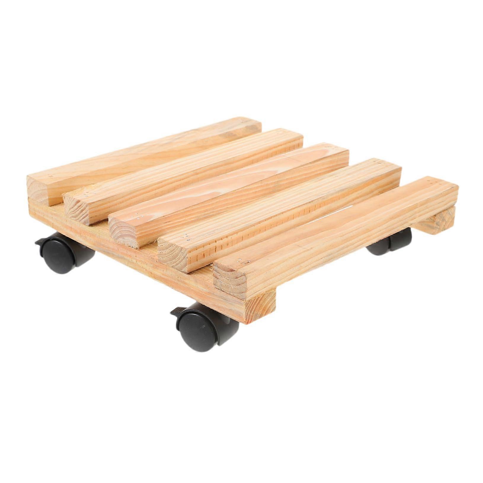 Compact Flower Stand Natural Wood Multifunctional Shelf for Small Plants, Succulents, and Bonsai for Balcony and Indoor Spaces, Decorative
