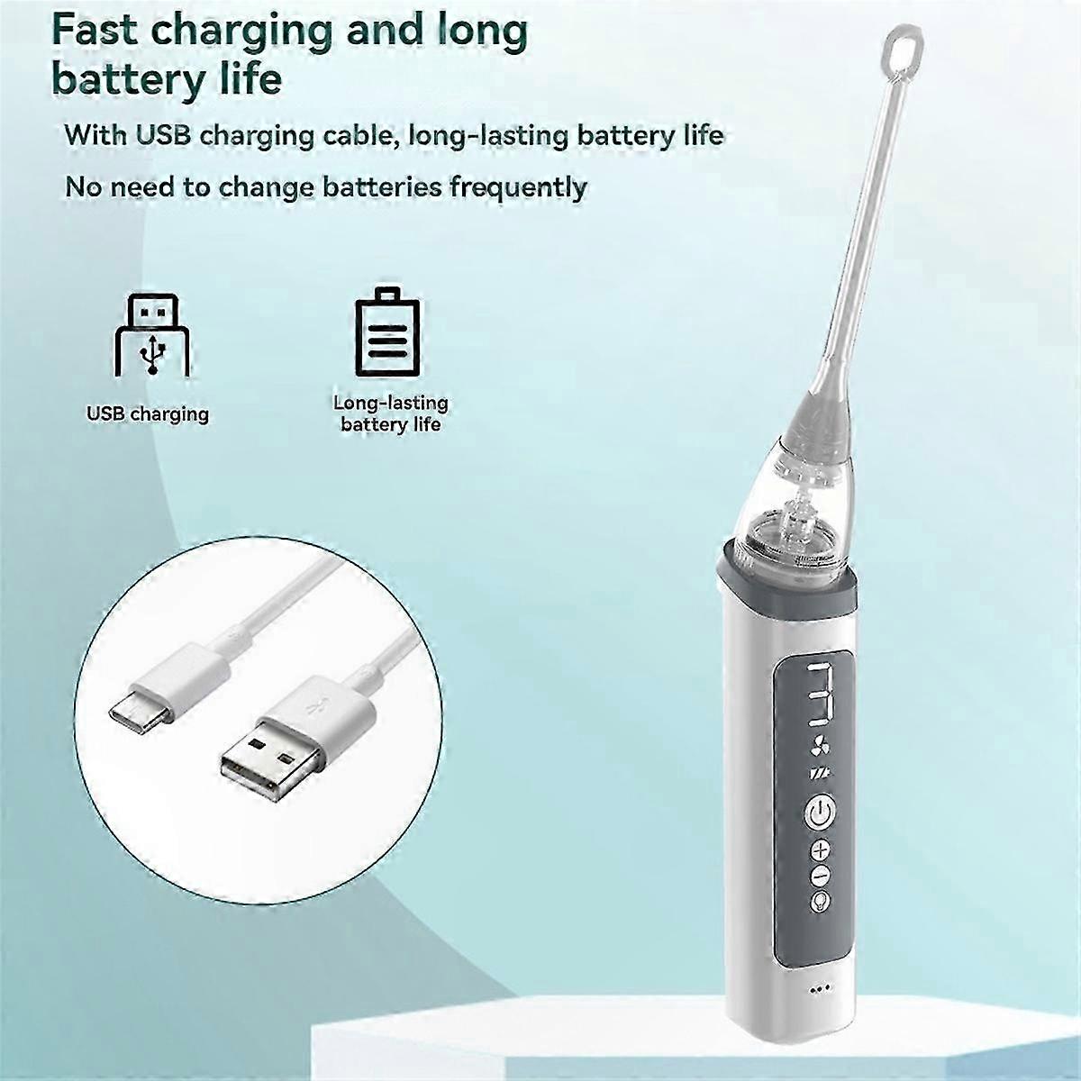 Tonsil Stone Removal Kit with Vacuum Function for Oral Care Use