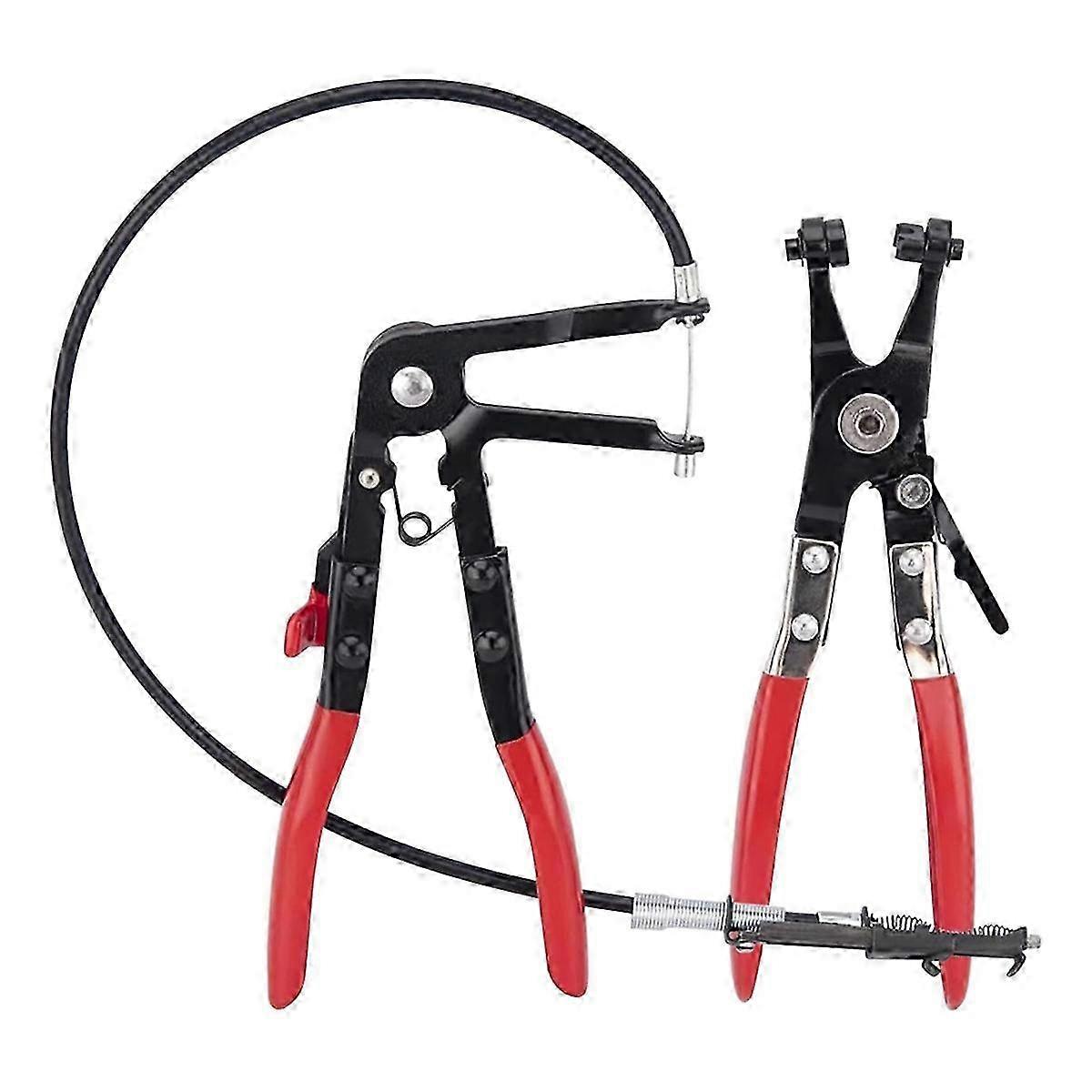 Straight Neck Hose Clamp Pliers Duo Pack for Secure Fitting