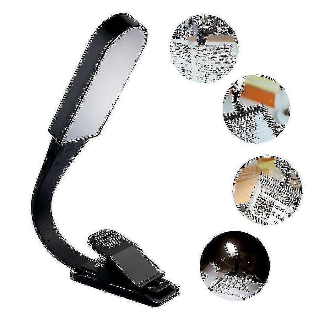 USB Rechargeable Touch Sensor Book Light, Adjustable Reading Lamp for Nighttime Use