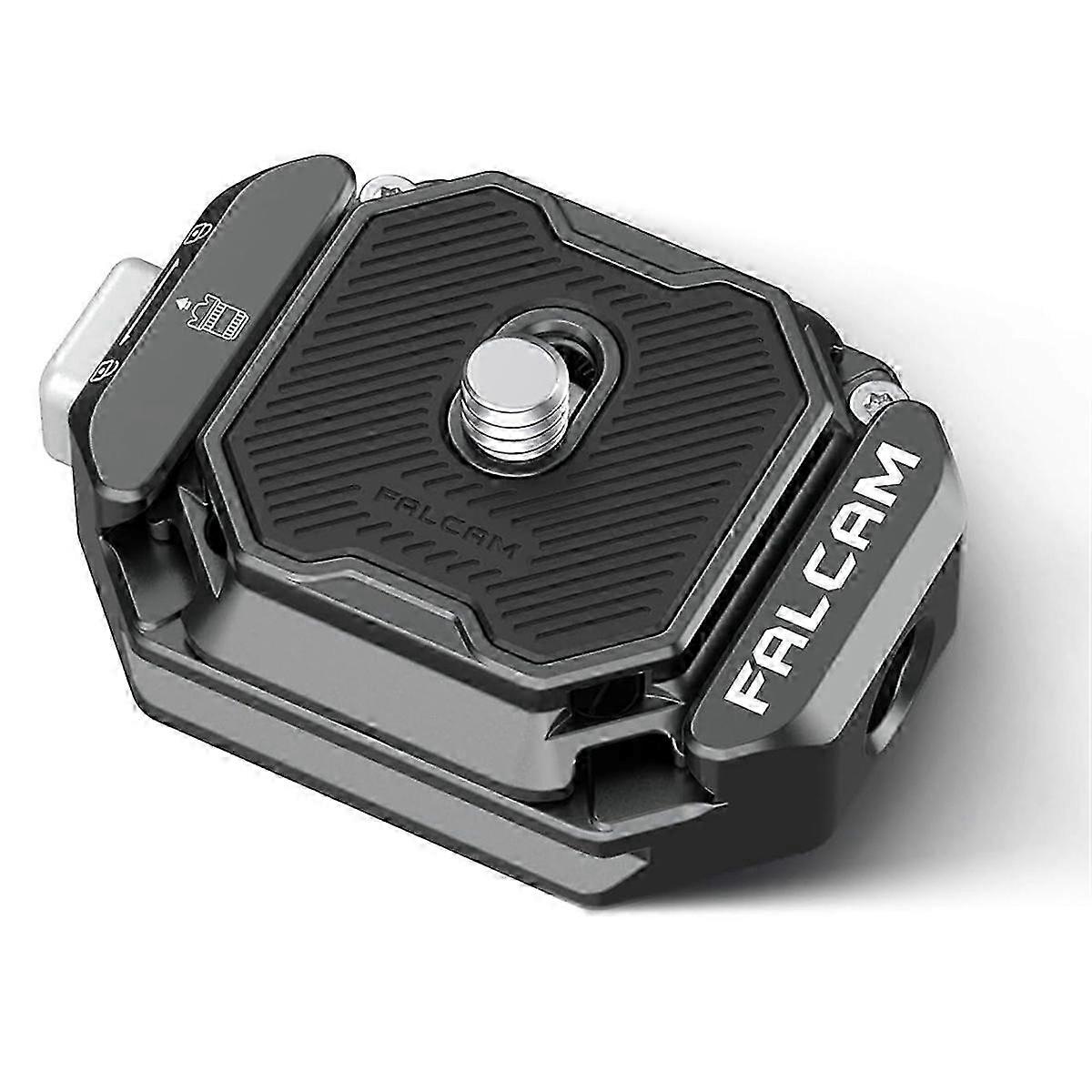 F38 Multi-Hole Tripod Mount Adapter with Quick Release Plate Kit for Camera Accessories