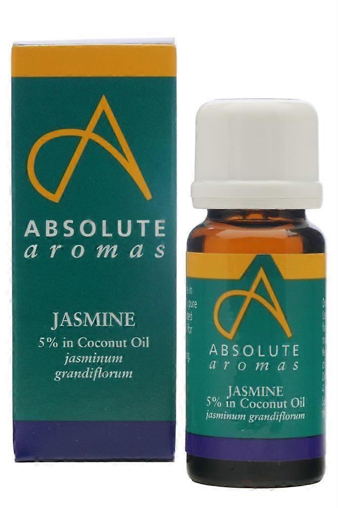 Absolute Aromas Jasmine 5% Oil 10ml - 2 Pack