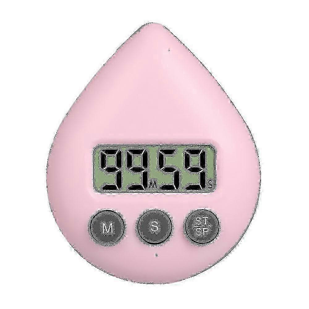Waterproof Digital Shower Timer with Energy Saving Function - Available in 5 Colors Including Pink