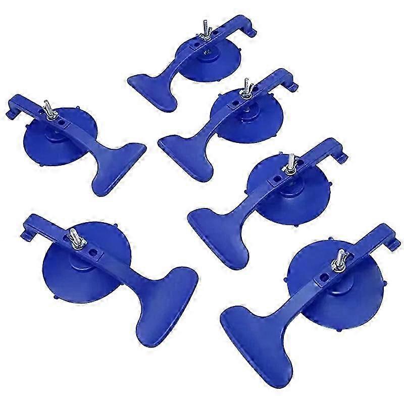 6Pc Suction Clamp Set with Window Suction Cups for Convertible Rear Window Sealing on Top Glass Windshiel