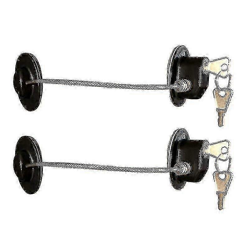 Sturdy Self-adhesive Refrigerator, File Drawer Lock With Key