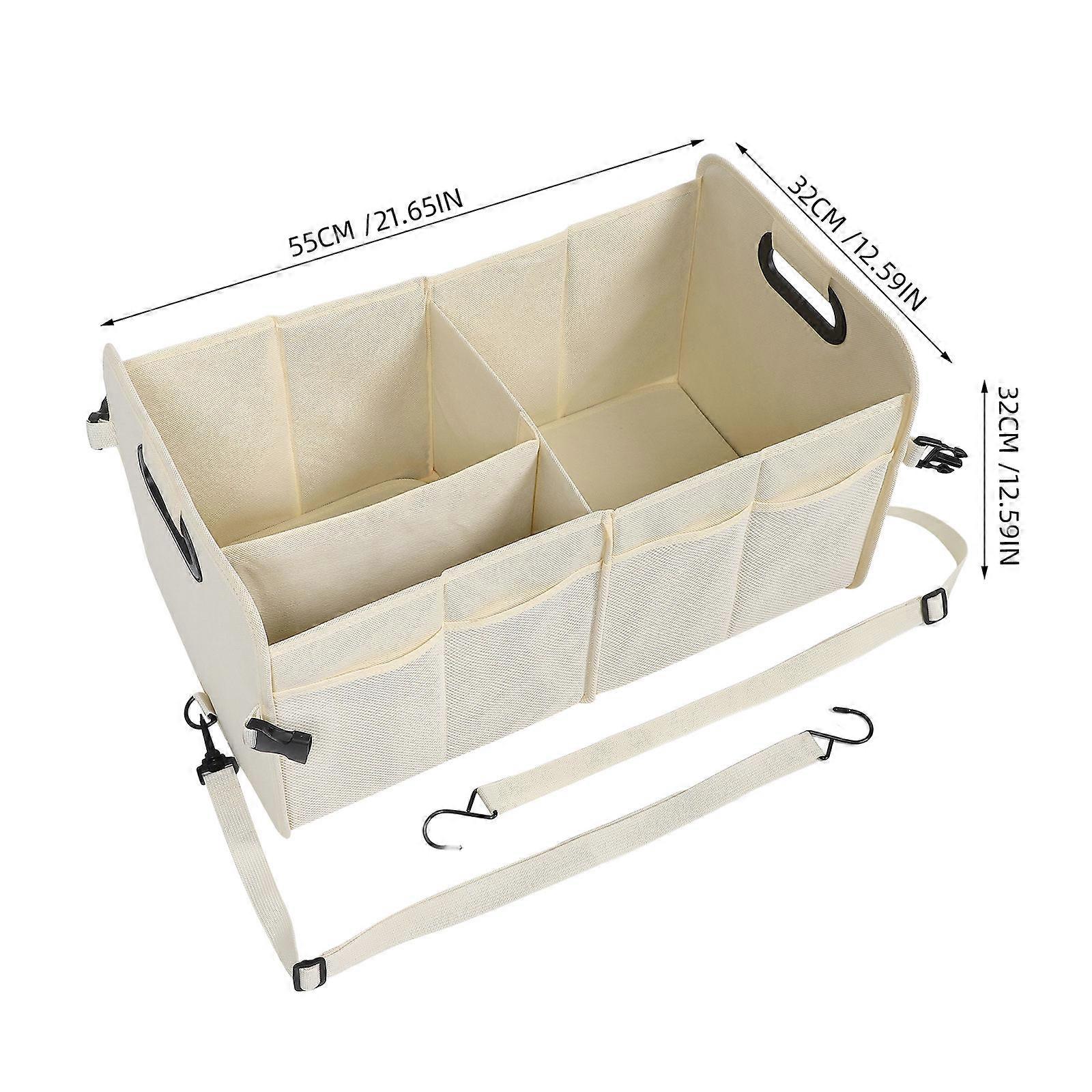 Trunk Storage Organizer For Car Versatile Storage Solution Foldable Design Automotive Car Trunk 1Pcs