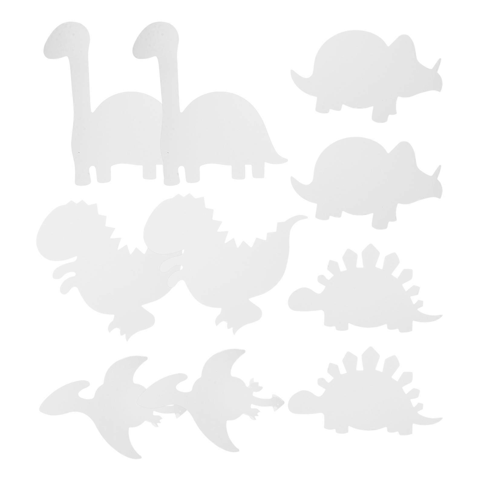 Coloring Painting Card Build Your Own Dinosaur Drawing Cards Family Activities Quality Paper Simple Design 10Pcs