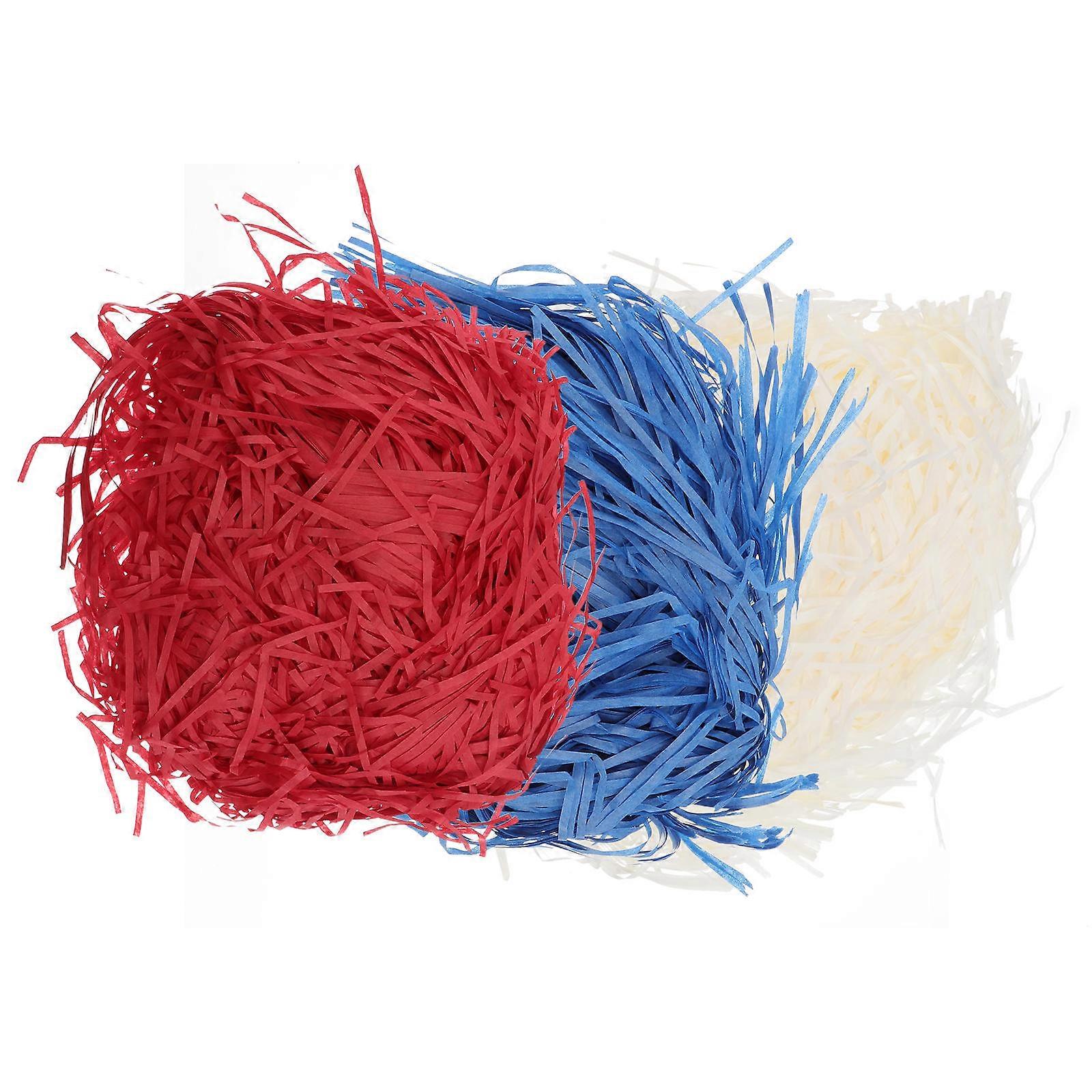 Shredded Paper Gift Box Filling Material for Decor 6Packs DIY Wedding Supply